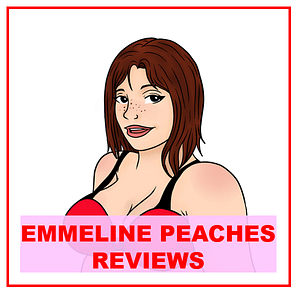 illustration of Emmiline wearing red bra attached to review of printed fluidproof sheet